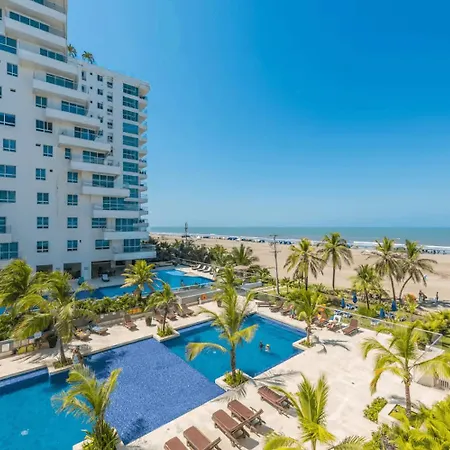 Apartamento Mo3-420 Apto Vista Increible Frente Al Morros Cartagena