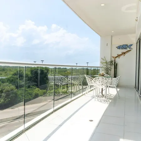 Mo3-420 Apto Vista Increible Frente Al Morros Cartagena